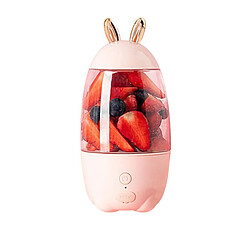 Universal Extracteur de jus de lapin mignon, mélangeur de fruits, mélangeur USB portable, rechargeable, jus d'orange domestique.