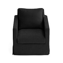 Lisa Design Serena - fauteuil déhoussable en velours pas cher