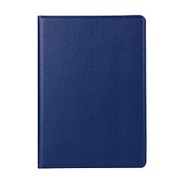 Wewoo Coque pour iPad Pro 10.5 pouces Litchi Texture 360 Degrés Spin Multi-fonction Horizontal Flip en cuir Housse de protection avec support marine