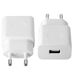 Chargeur Secteur USB Original Huawei 2A Blanc - Charge Ultra-rapide pas cher