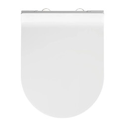 WENKO Abattant WC Habos - Abaissement automatique - Blanc