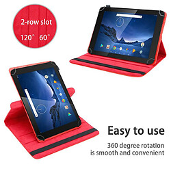 Cadorabo Coque Dragon Touch V10 Etui en Rouge