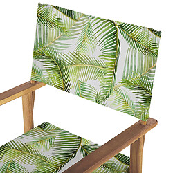 Acheter Beliani Chaise de jardin CINE Bois Vert clair