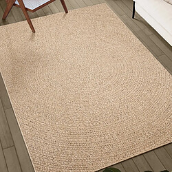 vidaXL Tapis ZIZUR 160x230 cm aspect de jute intérieur et extérieur