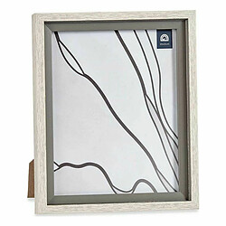 Gift Decor Cadre photo 24 x 2 x 29 cm Verre Gris Bois Marron Plastique (6 Unités)