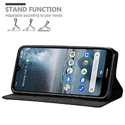 Cadorabo Coque Nokia 4,2 Etui en Noir