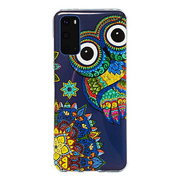 Coque en TPU noctilucent imd motif de hibou pour votre Samsung Galaxy S20