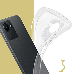 Avizar Coque Realme C30 Silicone Gel Flexible Fine et Légère Transparent pas cher