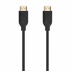 Câble HDMI Aisens V2.0 CCS Premium Haute Vitesse / Hec 4K@60Hz 18Gbps - A/MA/M - 1,0m - Couleur Noir