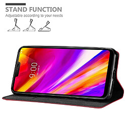 Cadorabo Coque LG G7 ThinQ / FIT / ONE Etui en Rouge pas cher