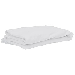 vidaXL Protège-matelas blanc 180x200 cm imperméable