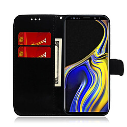 Acheter Wewoo Housse Coque Pour Galaxy Note 9 couleur unie boucle magnétique coloré horizontale étui en cuir PU avec titulaire et fentes cartes et portefeuille et lanière noir