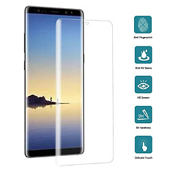 Wewoo Film de verre trempé 25 PCS Pour Galaxy Note 8 0.3mm 9H Dureté de Surface 3D Curved Silk-Screen Protecteur d'écran en plein écran Transparent