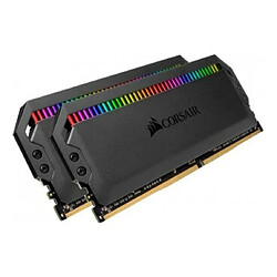 CORSAIR DOMINATOR Platinium RGB Heatspreader 32GO (2X16GO) DDR4 4000 MHZ