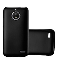 Cadorabo Coque Motorola MOTO E4 Etui en Noir