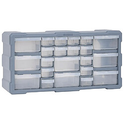 vidaXL Organisateur multi-tiroirs avec 22 tiroirs 49x16x25,5 cm