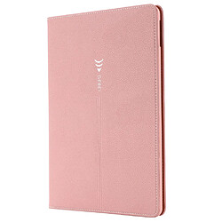 Etui en PU avec support or rose pour votre Apple iPad 10.2 (2019)