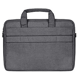 Wewoo Sacoche ordinateur Sac à bandoulière pour portable avec bandoulière, 15,6 pouces & moins Macbook, Samsung, Lenovo, Sony, DELL Alienware, CHUWI, ASUS, HP gris foncé