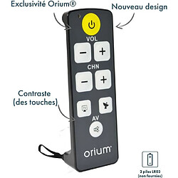 Acheter ORIUM Télécommande universelle simplifiée Verticalis