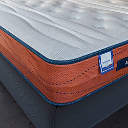 Avis Morphea France Matelas Latex 180x200x22cm ELENA 100 %Naturel - Mousse Haute Densité - Soutien très ferme