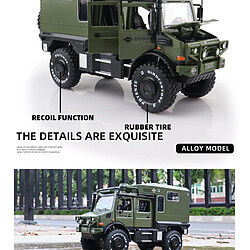 Universal Voiture en alliage de voiture modèle camion militaire jouets cadeaux enfants | Voiture jouet moulée sous pression(Le noir)