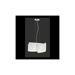 TRIO LIGHTING Suspensions Signa Blanc 3x40W E27