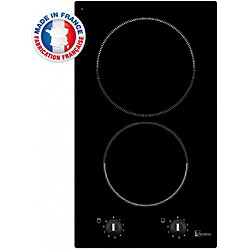 Mezieres Kitchenette 140cm 1 domino induction manette meuble 2 portes frigo pas cher