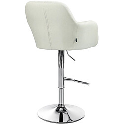 Acheter Non Tabouret de bar Natoma tissu chromé