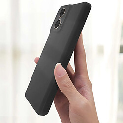 Avis Avizar Coque pour Motorola Moto G85 Silicone Souple Mate Noir