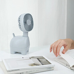 Avis Ventilateur pour Animaux de Compagnie Ventilateur de Refroidissement Muet Portatif Rechargeable de Couleur BLEUE