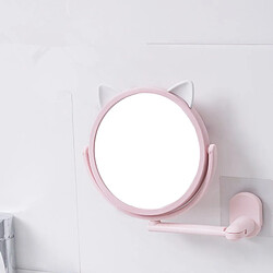 Universal 360 miroir mural élastique pivotant disque fumeur tasse douche rasage composition brouillard miroir gratuit | miroir de bain