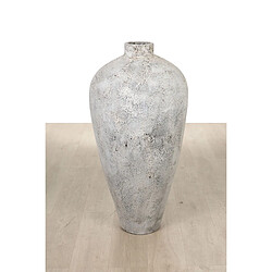 Vase de sol Alexandra House Living Beige Céramique 50 x 100 x 50 cm