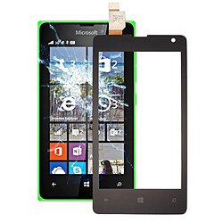 Wewoo Pour Microsoft Lumia 435 écran noir écran tactile (seul sans le LCD) Digitizer Assemblée pièce détachée