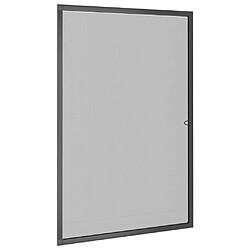 vidaXL Moustiquaire pour fenêtres Anthracite 80x120 cm