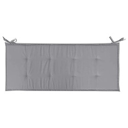 Acheter Decoshop26 Coussin de banc de jardin Gris 120 x 50 x 3 cm DEC021555