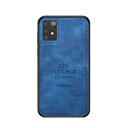 Coque en TPU + PU hybride anti-chute bleu pour votre Samsung Galaxy A91/S10 Lite