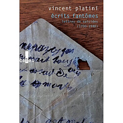 Ecrits fantômes : lettres de suicides (1700-1948)