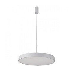 Luminaire Center Suspension moderne Orbital Blanc sable