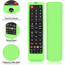 Acheter SANAG Housse Coque En Silicone Pour Samsung Tv Telecommande Bn59 Series, Antichoc Antiderapant Remote Case Cover etui De Protection Pour Samsung Tv Telecommande(Glow Green)