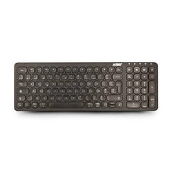 Urban Factory URABN FACTORY Clavier en ABS Noir Clavier Bluetooth & 2.4GHZ avec batterie rechargeable (micro usb) AZERTY