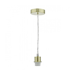 Luminaire Center Suspension design Basic Laiton satiné 1 ampoule 8,5cm