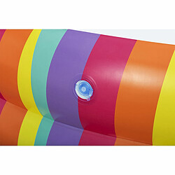 Acheter Bestway Piscine Enfant 2 Arceaux Arc-en-ciel 206x206x51cm +6 Ans Jardin 54443