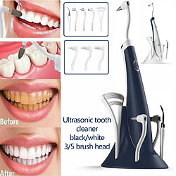 Universal 5 en 1 Électrique Ultrasonique Dental Scaler Nettoyeur dentaire universel Enlèvement de colorants dentaires à haute fréquence Kit de blanchiment des dents | Irrigateur oral