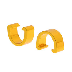 10pcs Cyclisme Mtb Route Vélo Câble C-clips Boucles D'habitation Guide De Guidage Or pas cher