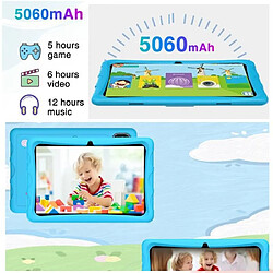 Acheter NC Tablette tactile pour Enfants DOOGEE U10 KID 10.1pouce IPS 9Go+128Go/soutien TF 1 To - Android 13.0 WiFi6 Batterie 5060mAh - Bleu