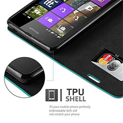 Avis Cadorabo Coque Nokia Lumia 540 Etui en Turquoise