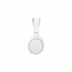 Casque Bluetooth 5.4 SPC Heron 2 Studio - Double connexion - Autonomie de la batterie jusqu'à 50 heures - Conception réglable et pliable - Contrôle du casque - Couleur blanche