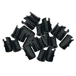 20pcs U Type Vélo Cadre Frein Boucle Cales Tubes Guide de Câble Manchons Clip