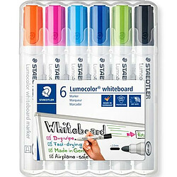 boîte de marqueurs Staedtler Lumocolor 351 6 Pièces Tableau blanc (5 Unités)