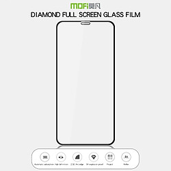 Wewoo Film de verre trempé plein écran anti-déflagrant anti-déflagrant dureté de surface 2,5H 9H pour iPhone XR (Noir)